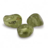Natuursteen kralen nugget peridoot 6-11mm Olive green
